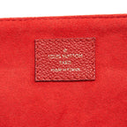 LOUIS VUITTON MONOGRAM CANVAS ALMA B’N’B BAG RED