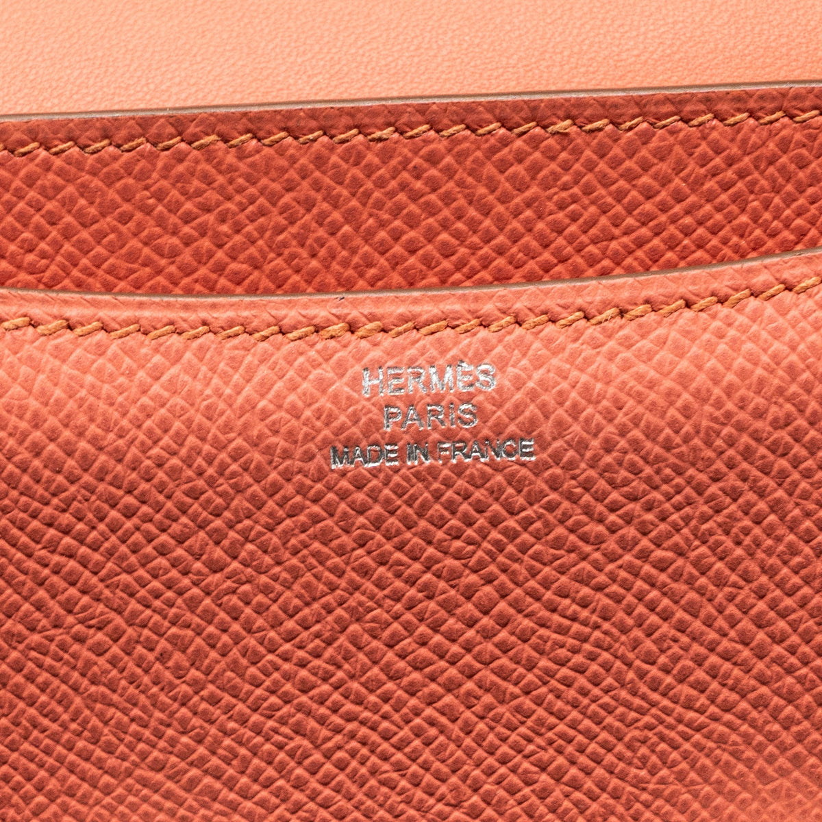 Hermes mini constance epsom Crevette Pink SHW