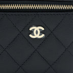 CHANEL MINI VANITY CAVIAR IN BLACK LGHW