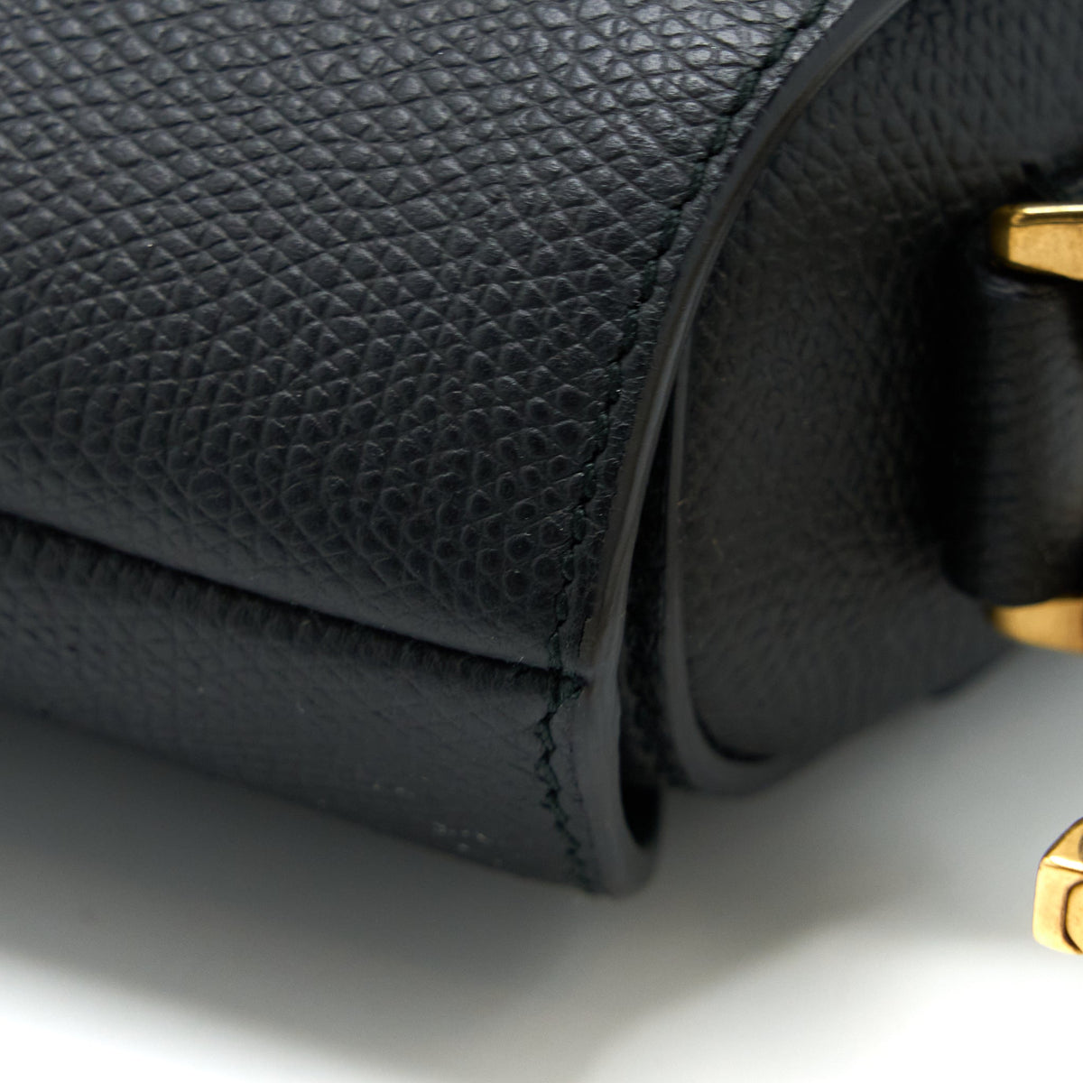 DIOR MEDIUM SADDLE BAG CALFSKIN BLACK GHW