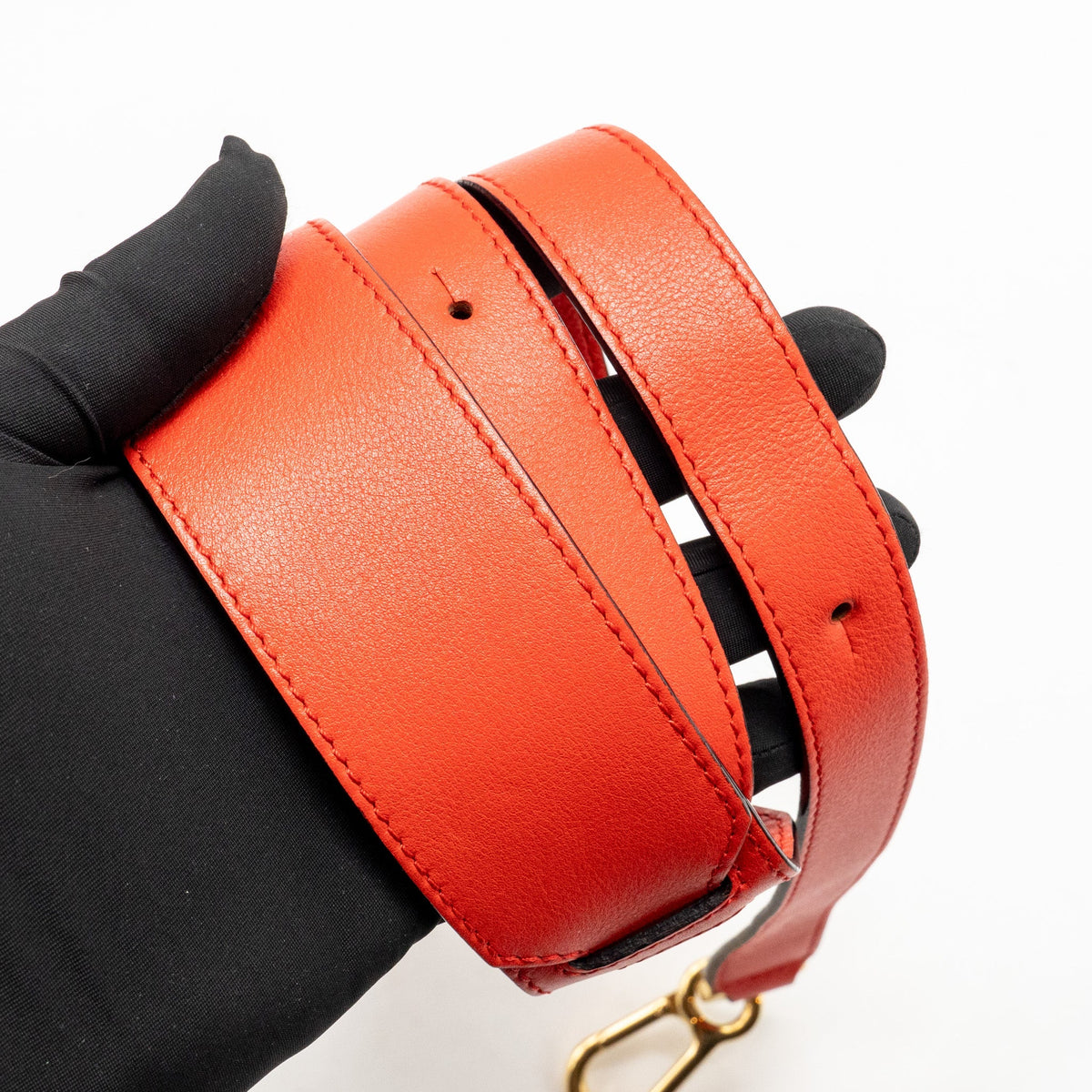 Loewe Medium Puzzle Bag Calfskin Red GHW