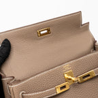 Hermes Kelly 25 Togo Etoupe GHW