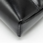CHANEL MINI 31 CLUTCH WITH CHAIN SHINY LAMBSKIN BLACK LGHW (MICROCHIP)