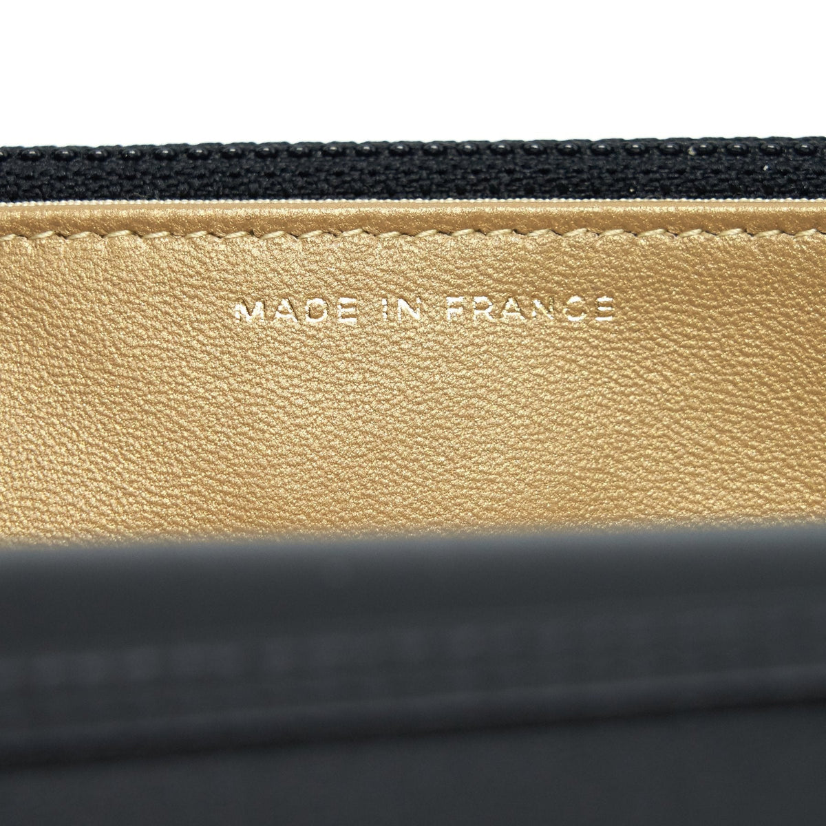 CHANEL 22C PEARL CRUSH WALLET ON CHAIN BLACK GHW (MICROCHIP)