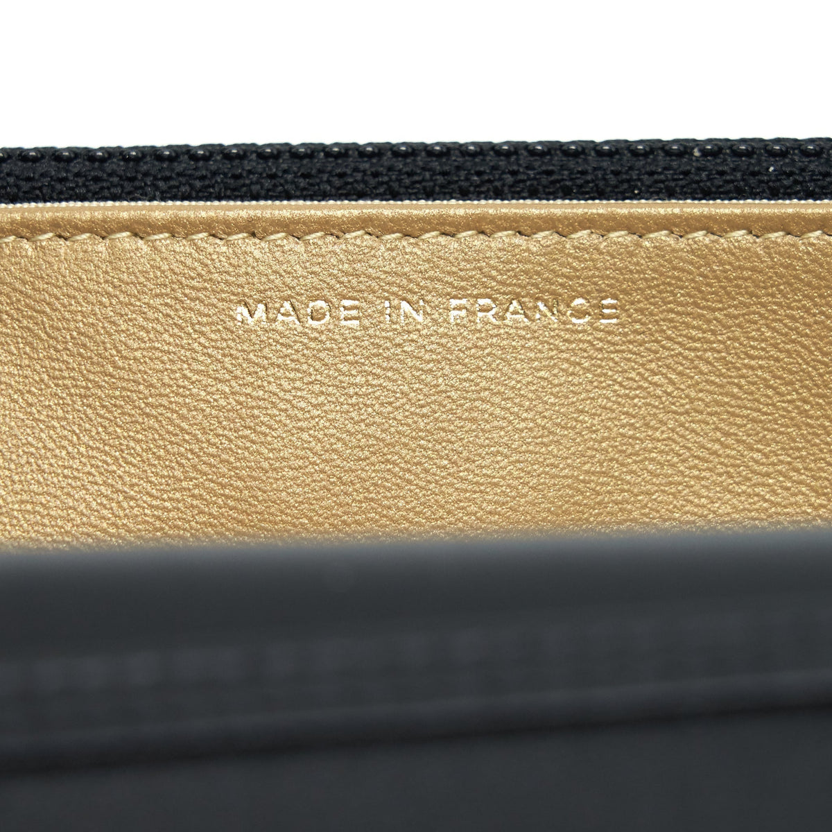 CHANEL PEARL CRUSH WALLET ON CHAIN BLACK GHW (MICRICHIP)