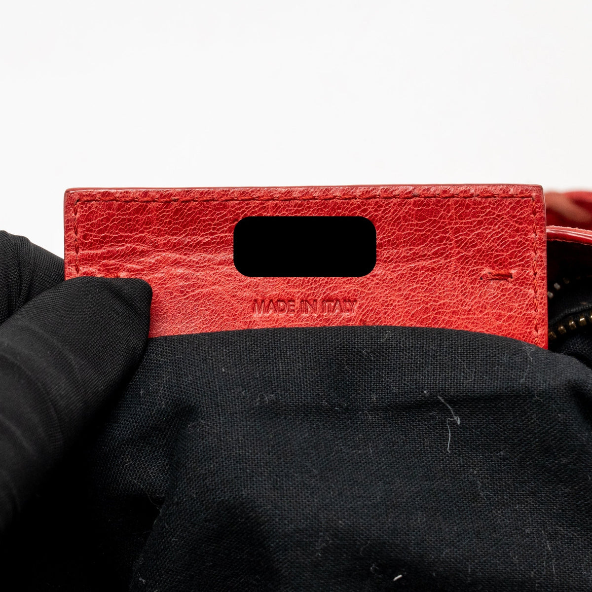 Balenciaga Medium Le City Bag Leather Red GHW