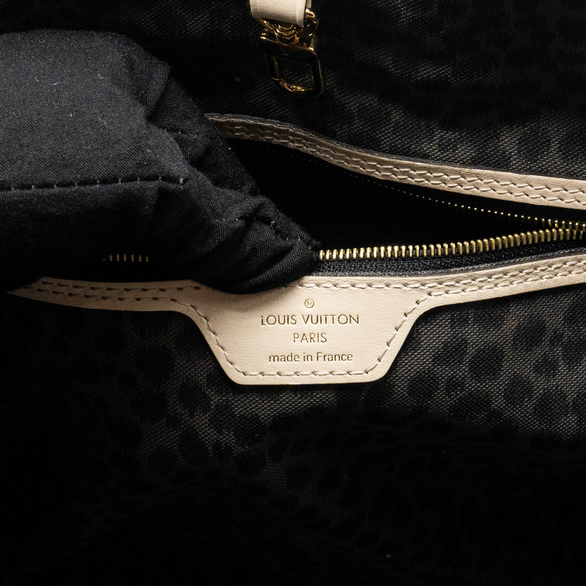 LOUIS VUITTON NEVERFULL MM WILD AT HEART EMPREINTE CREAM GHW