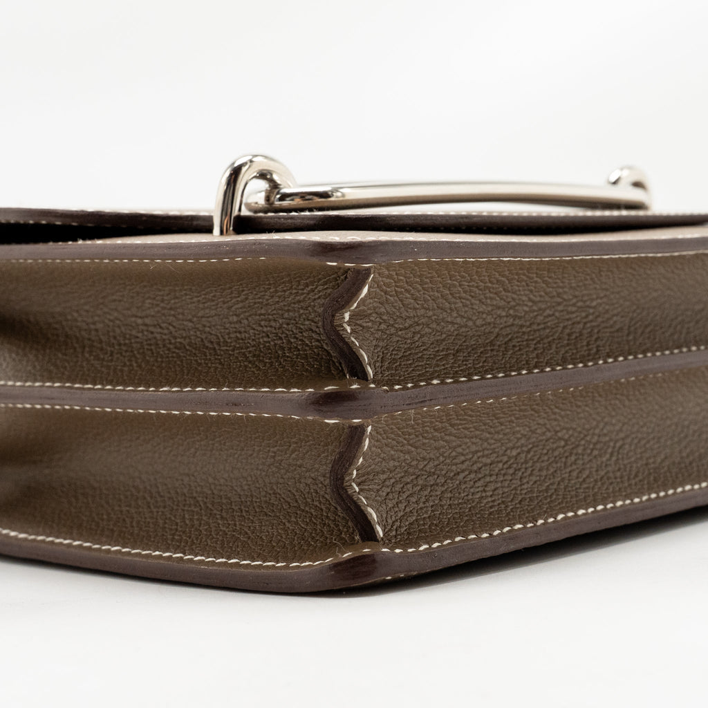 Hermes Mini Roulis Evercolor Etoupe SHW
