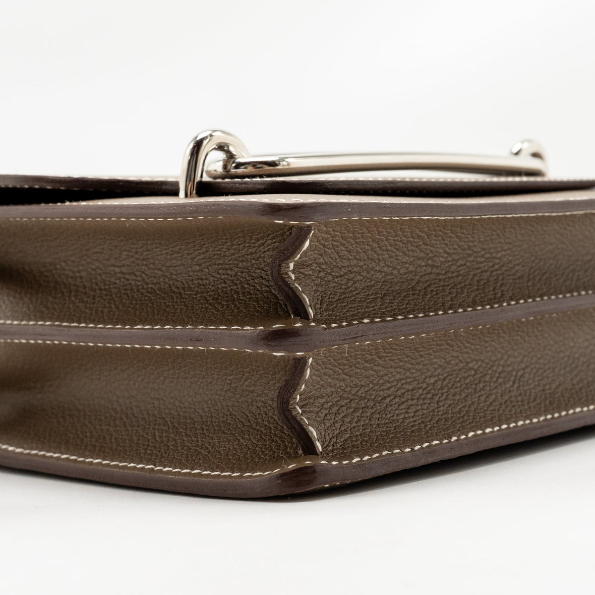 Hermes Mini Roulis Evercolor Etoupe SHW