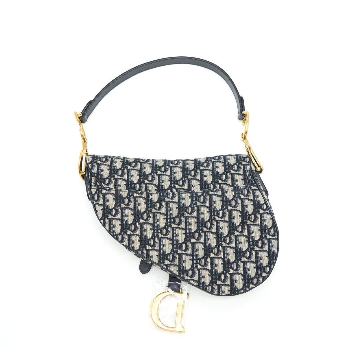 DIOR MEDIUM SADDLE BAG OBLIQUE GHW