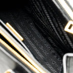 Prada Micro Galleria Bag Saffiano Leather Black GHW