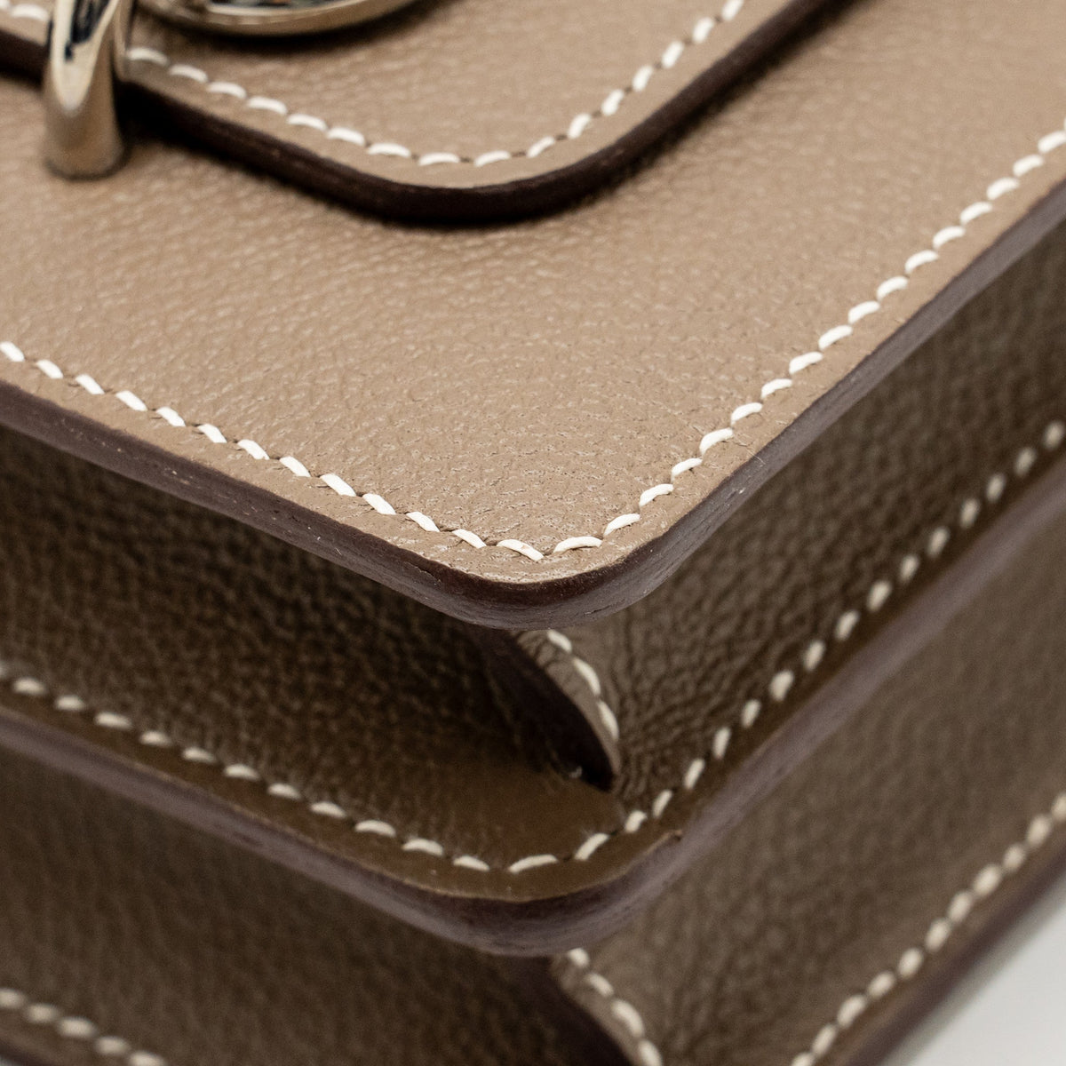 Hermes Mini Roulis Evercolor Etoupe SHW