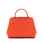LOUIS VUITTON MONTAIGNE MM ORANGE MONOGRAM EMPREINTE YEAR 2015