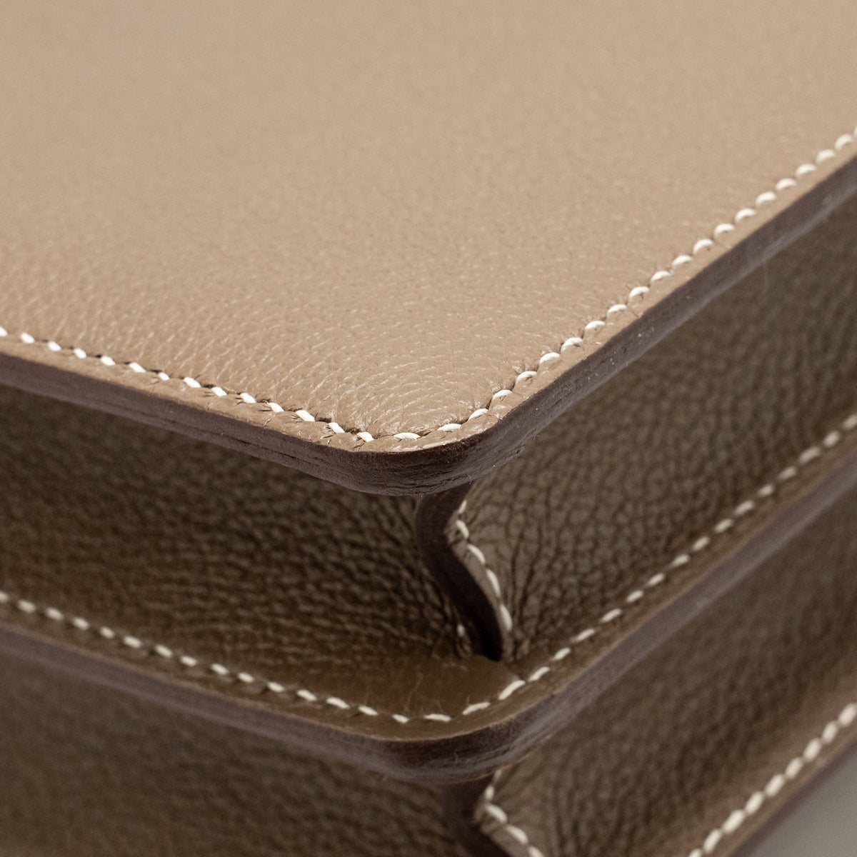 Hermes Mini Roulis Evercolor Etoupe SHW