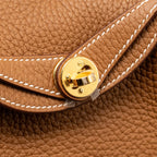 HERMES MINI LINDY II CLEMENCE GOLD GHW