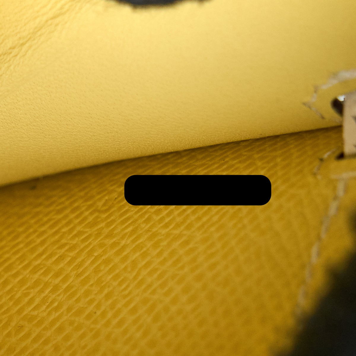 HERMES KELLY TO GO EPSOM NATA/JAUNE POUSSIN SHW