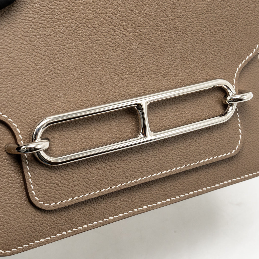 Hermes Mini Roulis Evercolor Etoupe SHW