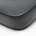 Saint Laurent/YSL Mini Le 5 a 7 Vertical Pouch Smooth Leather Black GHW