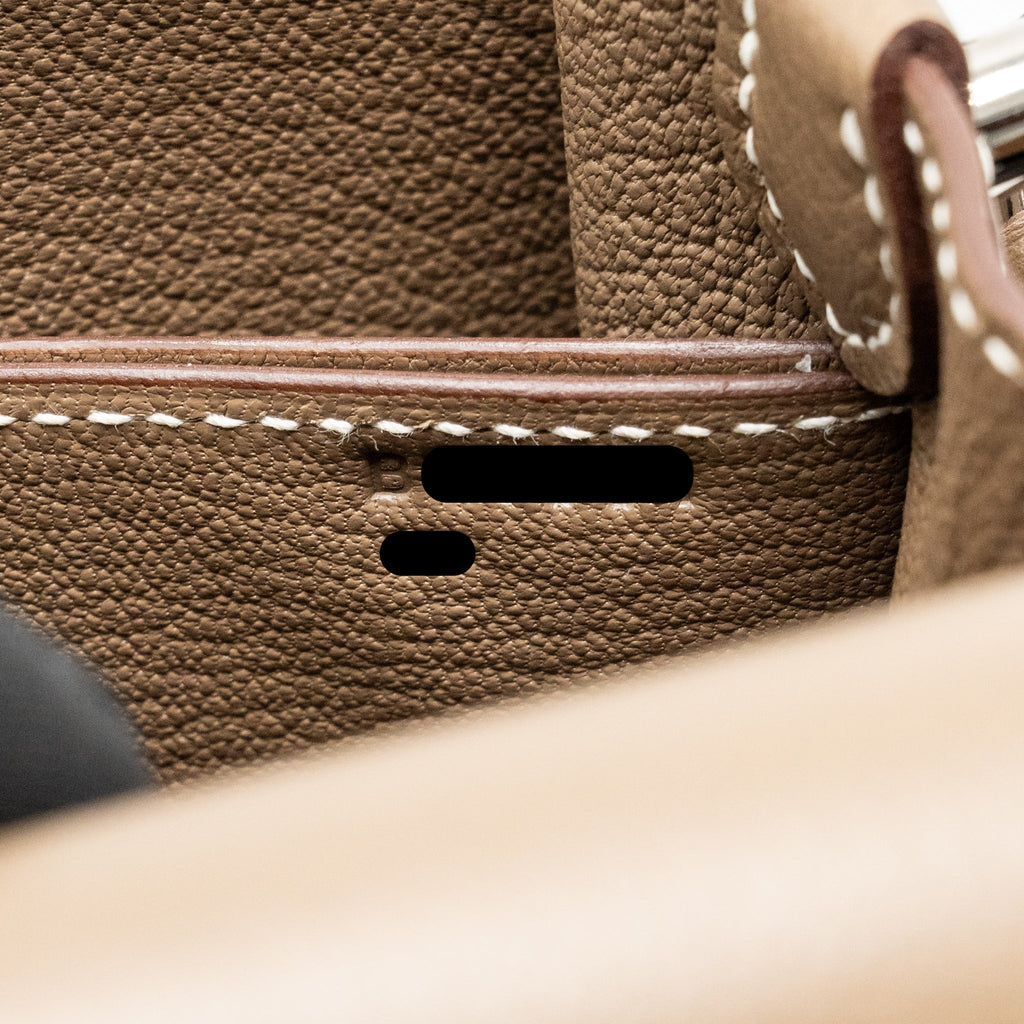Hermes Mini Roulis Evercolor Etoupe SHW
