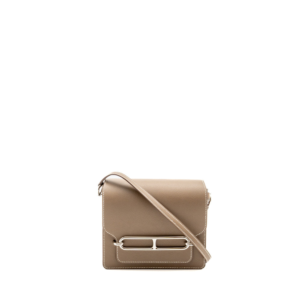 Hermes Mini Roulis Evercolor Etoupe SHW