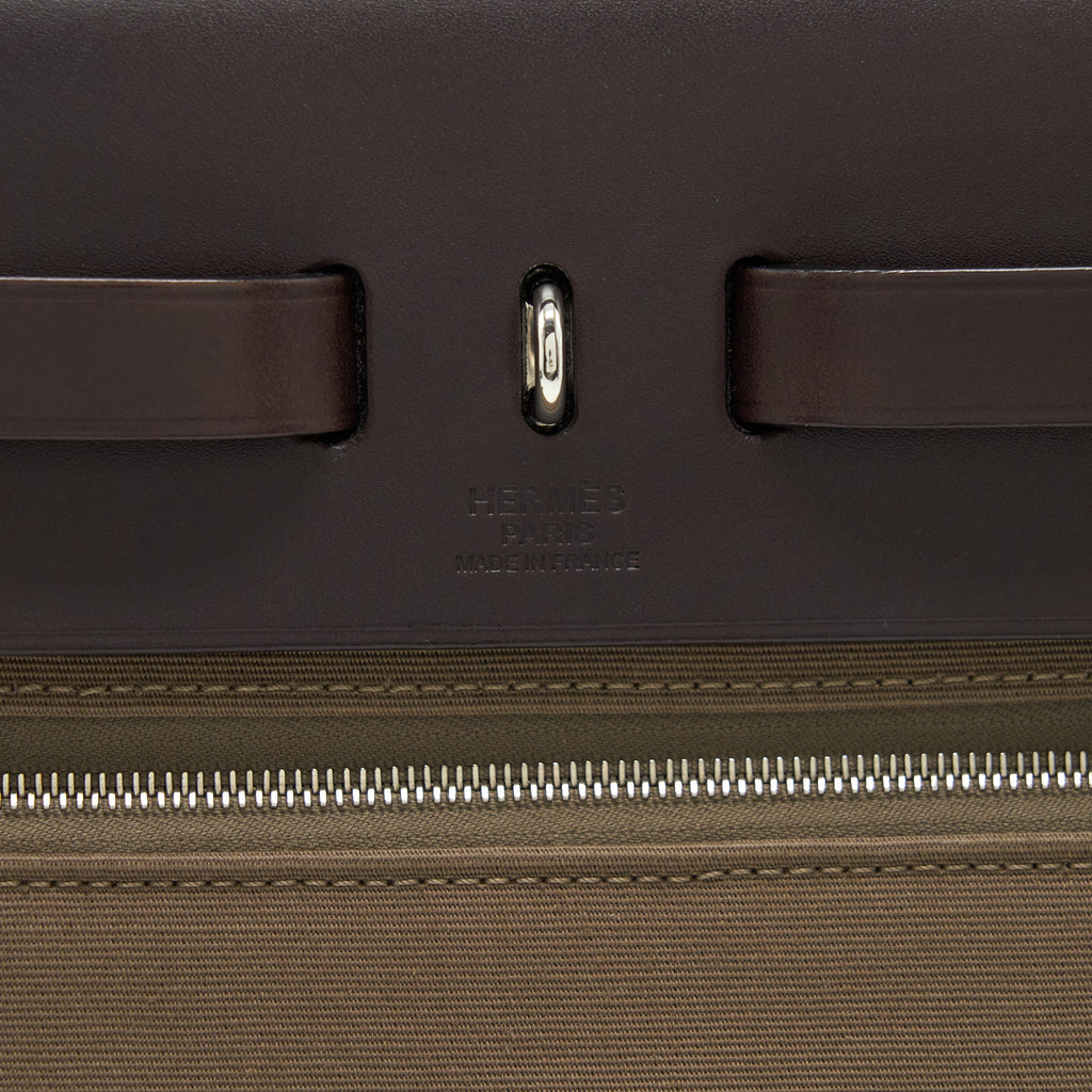 Hermes Herbag 31 Etoupe SHW