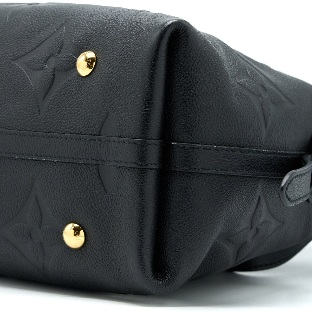 LOUIS VUITTON CARRYALL MM EMPREINTE BLACK GHW (NEW VERSION)