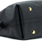 LOUIS VUITTON CARRYALL MM EMPREINTE BLACK GHW (NEW VERSION)