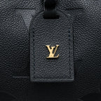 LOUIS VUITTON CARRYALL MM EMPREINTE BLACK GHW (NEW VERSION)