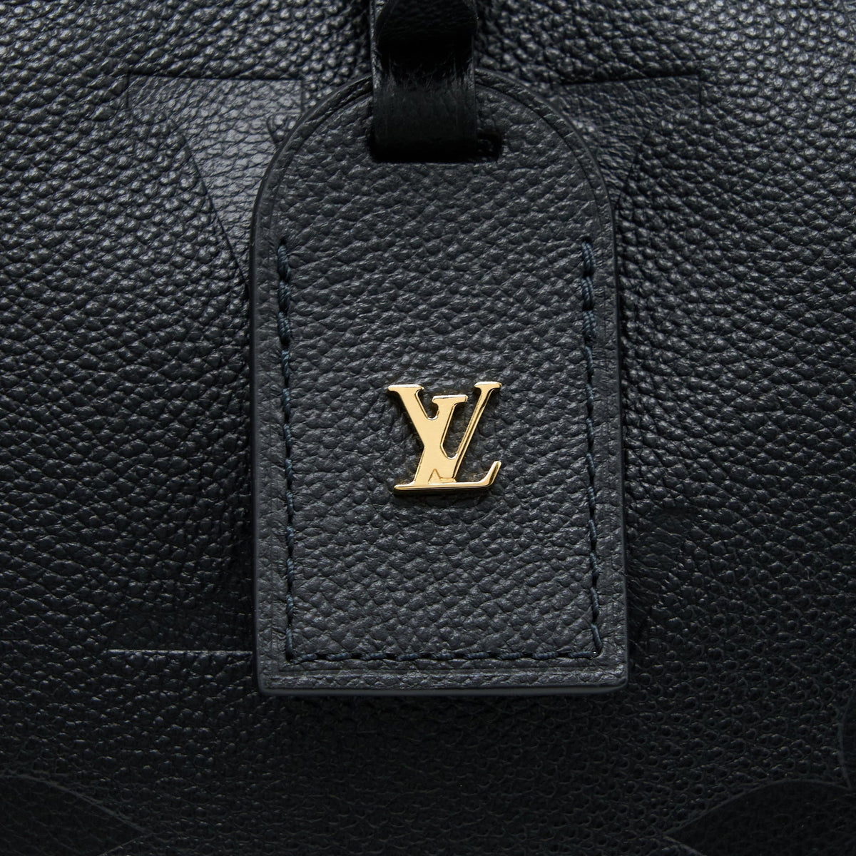 LOUIS VUITTON CARRYALL MM EMPREINTE BLACK GHW (NEW VERSION)