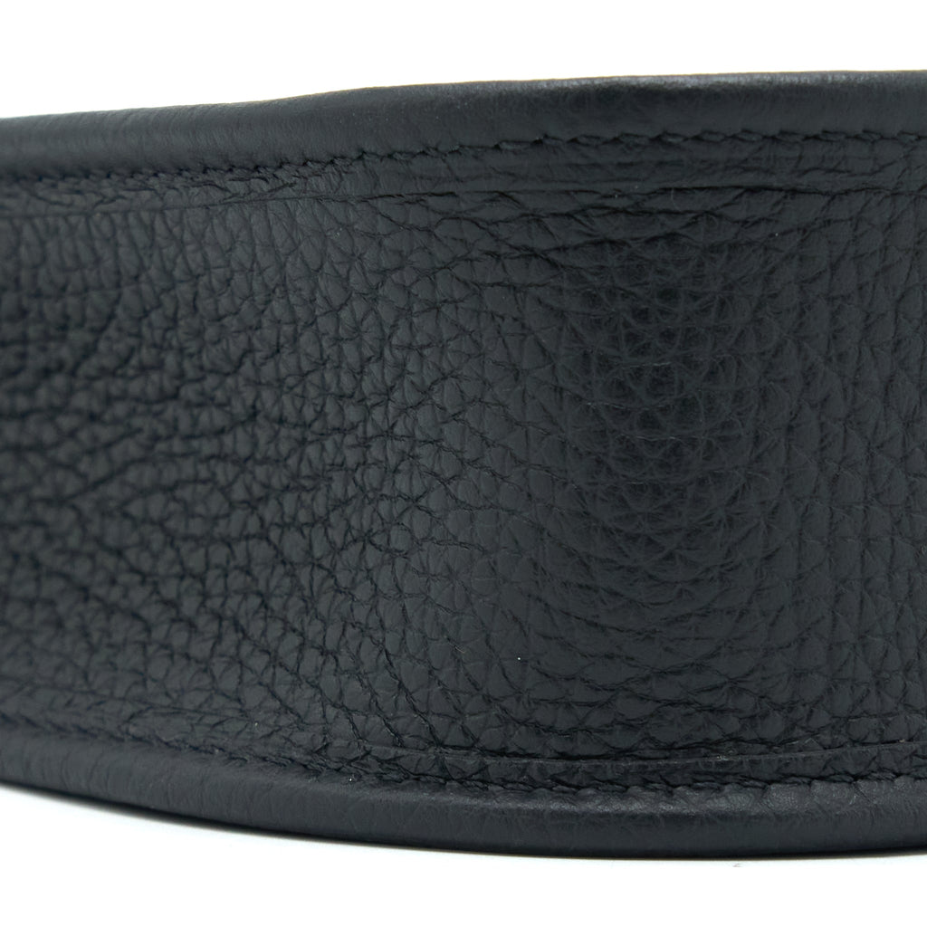 Hermes Mini Evelyne Clemence Black GHW