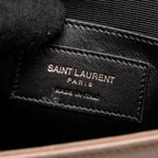 Saint Laurent/YSL Kate Clutch Grained Calfskin Beige SHW