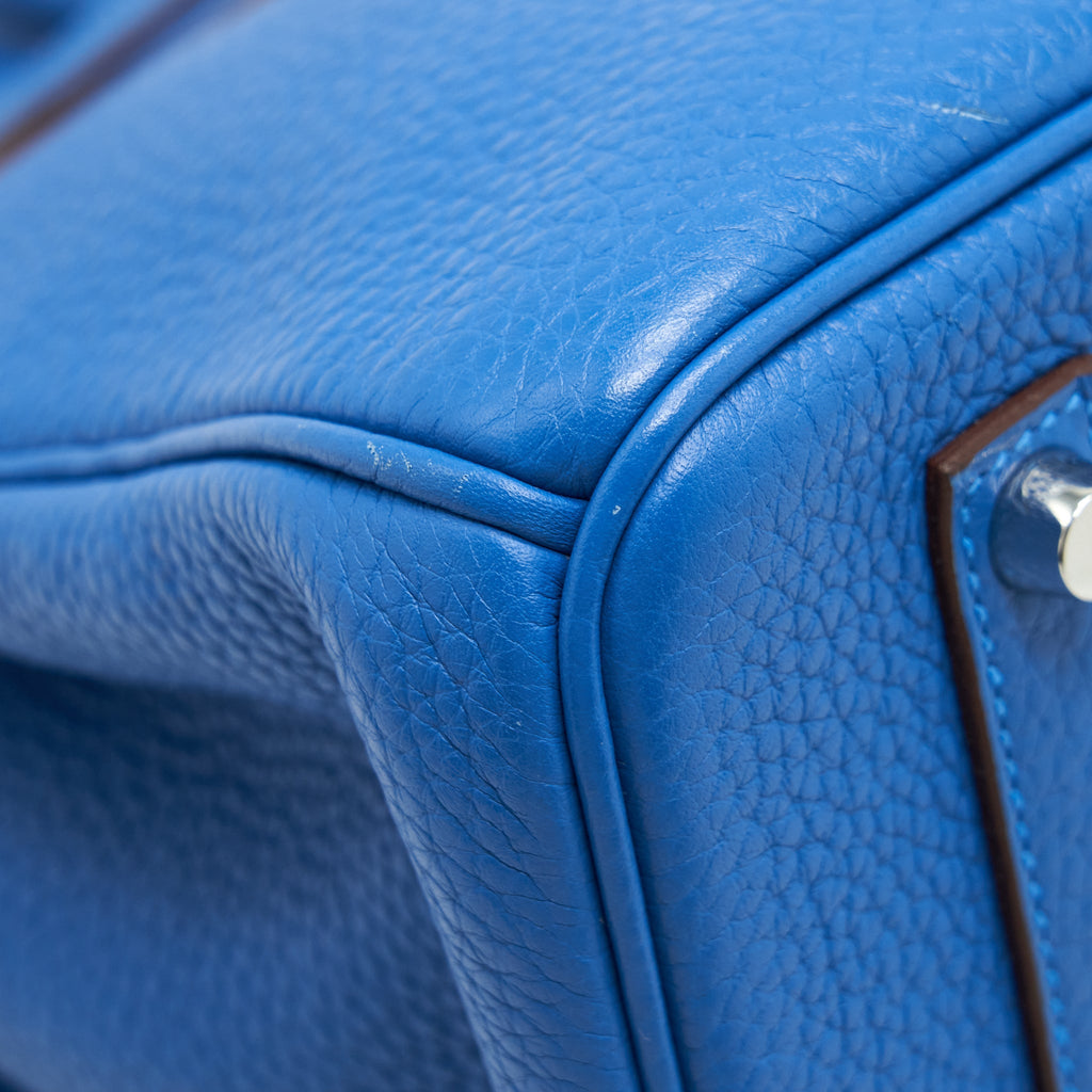 Hermes Birkin 35 Togo 7W Bleu Izmir SHW