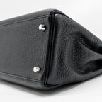Hermes Kelly 28 Clemence Black SHW