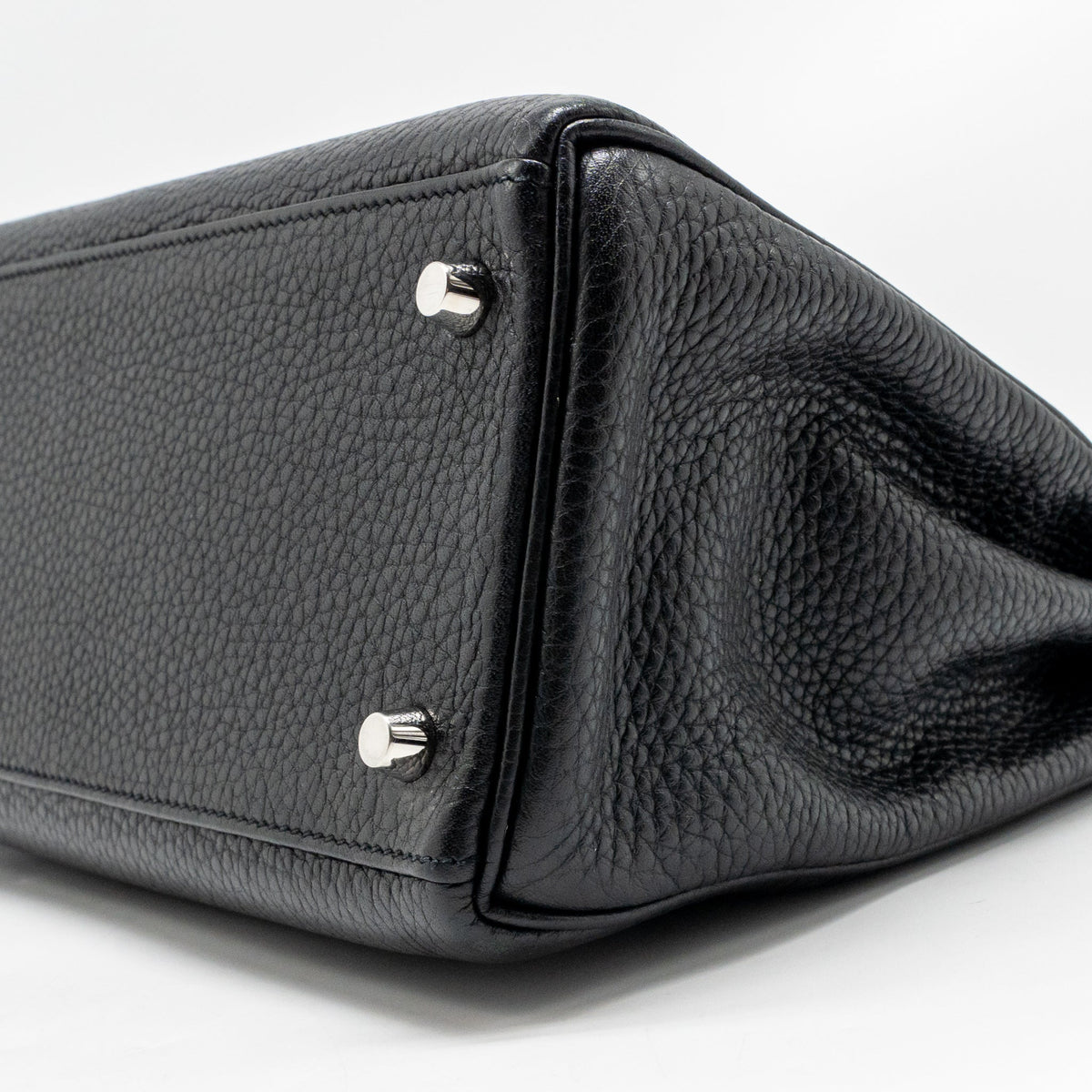 Hermes Kelly 28 Clemence Black SHW