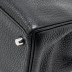 Hermes Kelly 28 Clemence Black SHW