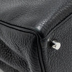 Hermes Kelly 28 Clemence Black SHW