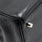 Hermes Kelly 28 Clemence Black SHW