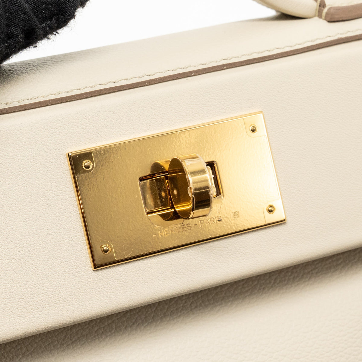 Hermes Mini 24/24 2424-21 bag evercolor / swift beton GHW