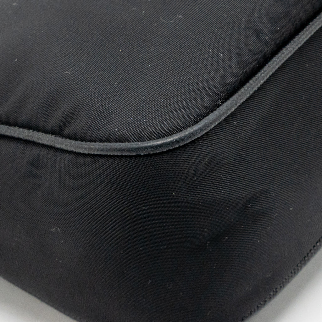 Prada Re-Edition 2005 Re-Nylon bag Recycled Polyamide Black SHW