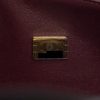 CHANEL 22C CAVIAR SMALL CLASSIC DOUBLE FLAP BAG BLACK GHW