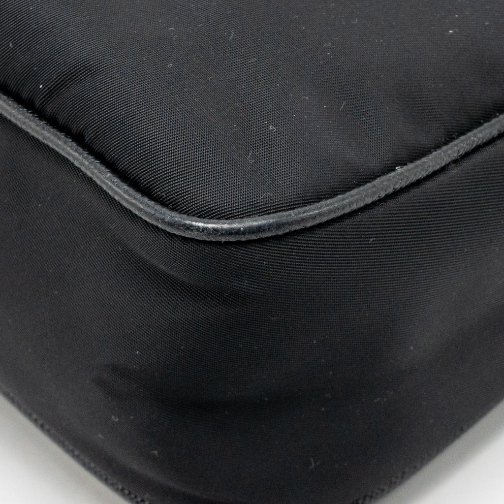 Prada Re-Edition 2005 Re-Nylon bag Recycled Polyamide Black SHW