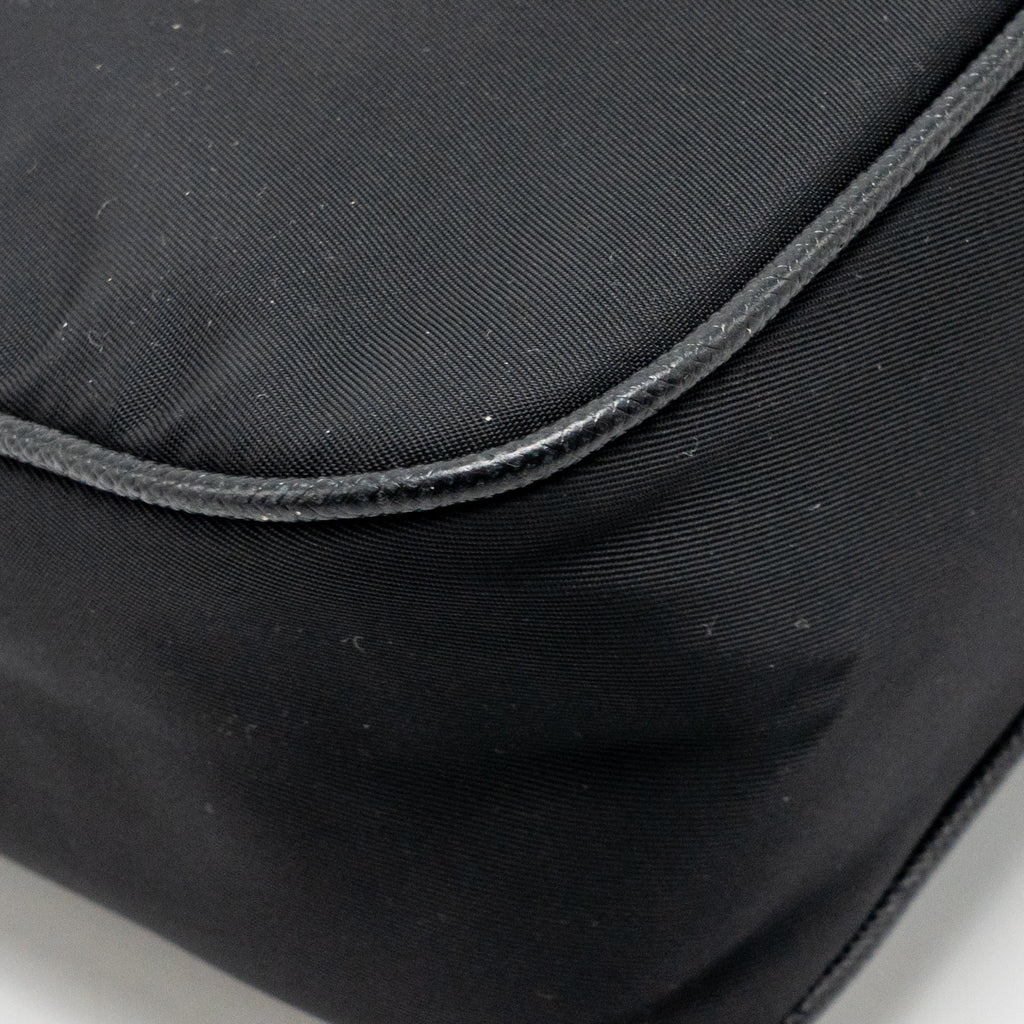 Prada Re-Edition 2005 Re-Nylon bag Recycled Polyamide Black SHW