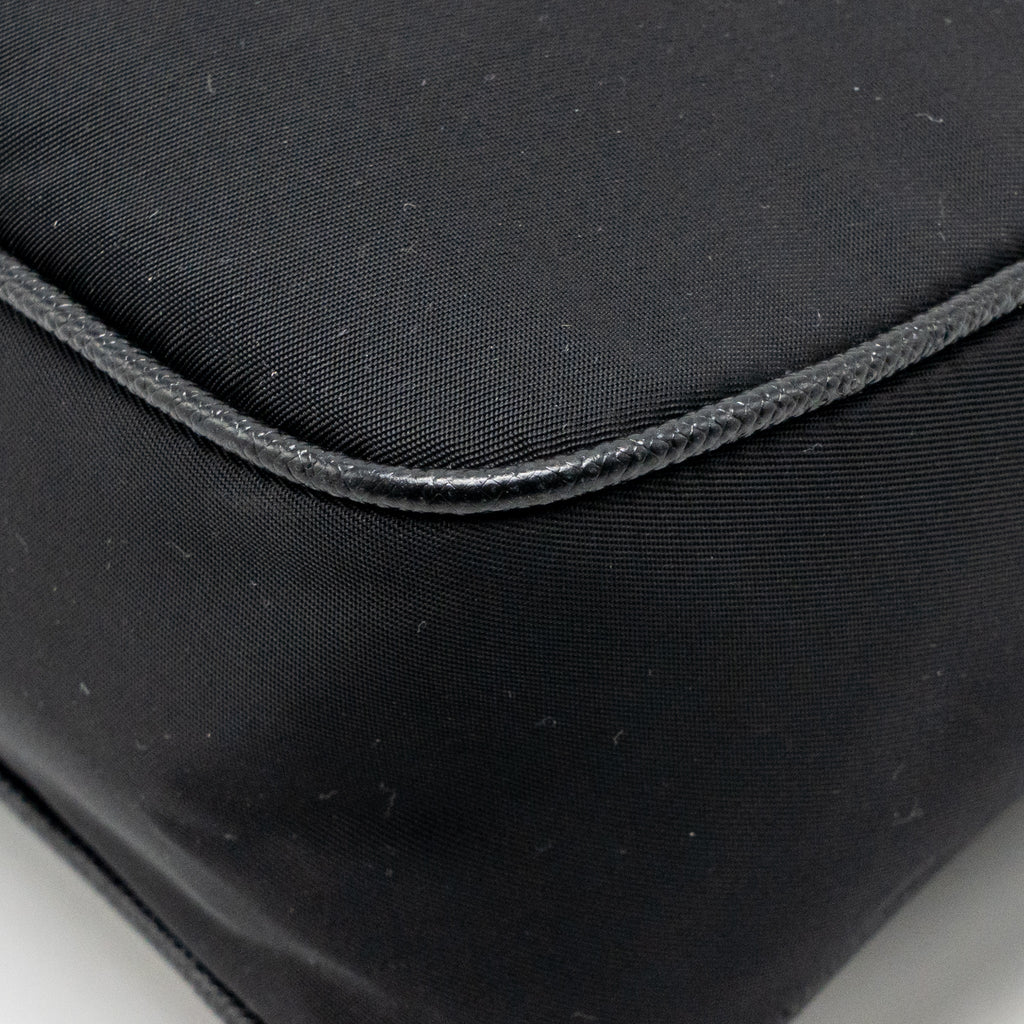 Prada Re-Edition 2005 Re-Nylon bag Recycled Polyamide Black SHW