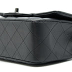 CHANEL MINI RECTANGULAR LAMBSKIN BLACK SO BLACK
