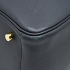 HERMES LINDY 26 SWIFT NAVY AND ORANGE GHW