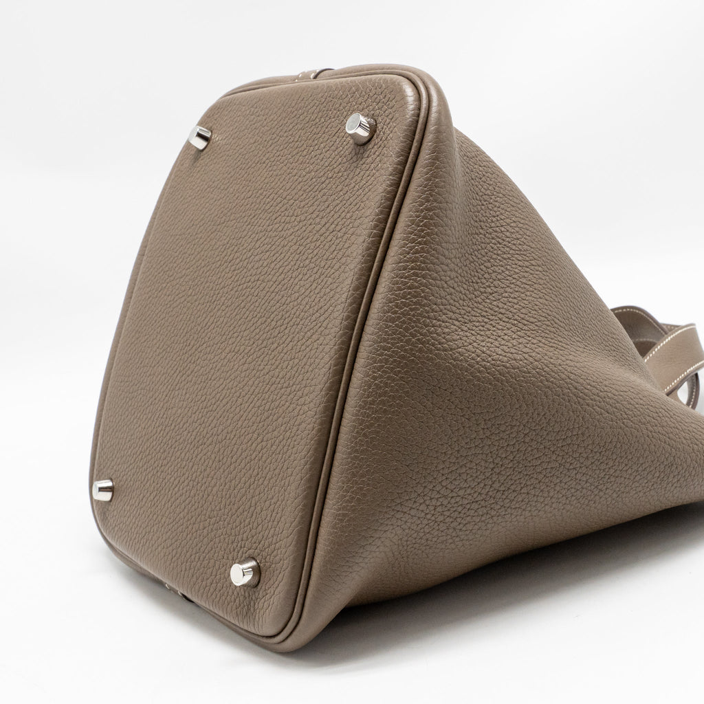 Hermes Picotin 22 Clemence Etoupe SHW