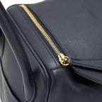 HERMES LINDY 26 SWIFT NAVY AND ORANGE GHW