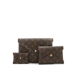 LOUIS VUITTON KIRIGAMI POCHETTE MONOGRAM CANVAS GHW