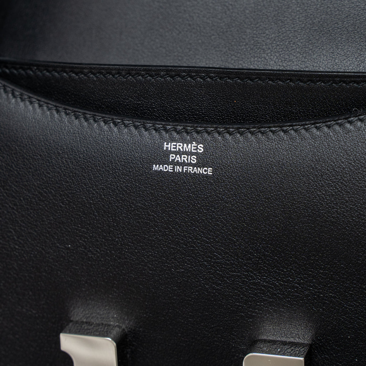 HERMES MINI CONSTANCE SWIFT BLACK SHW