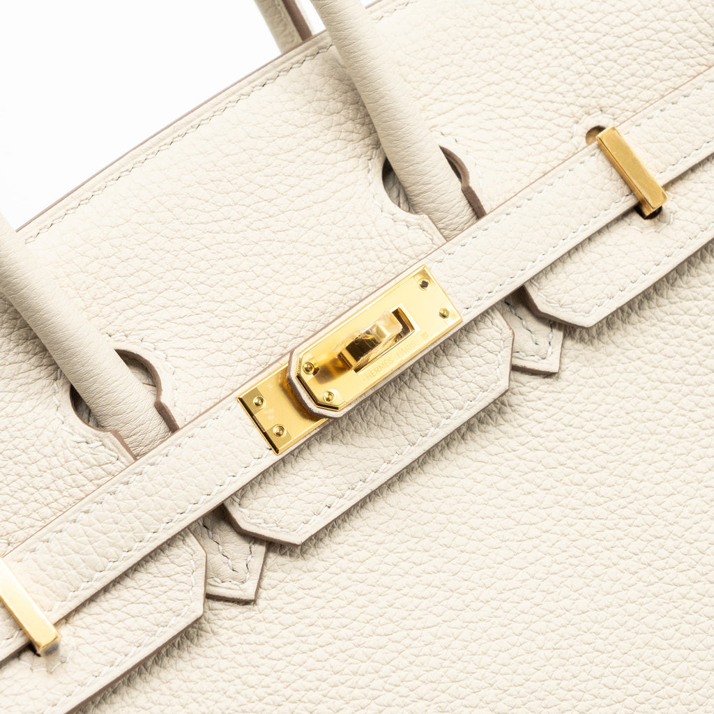 Hermes Birkin 25 Togo Craie GHW